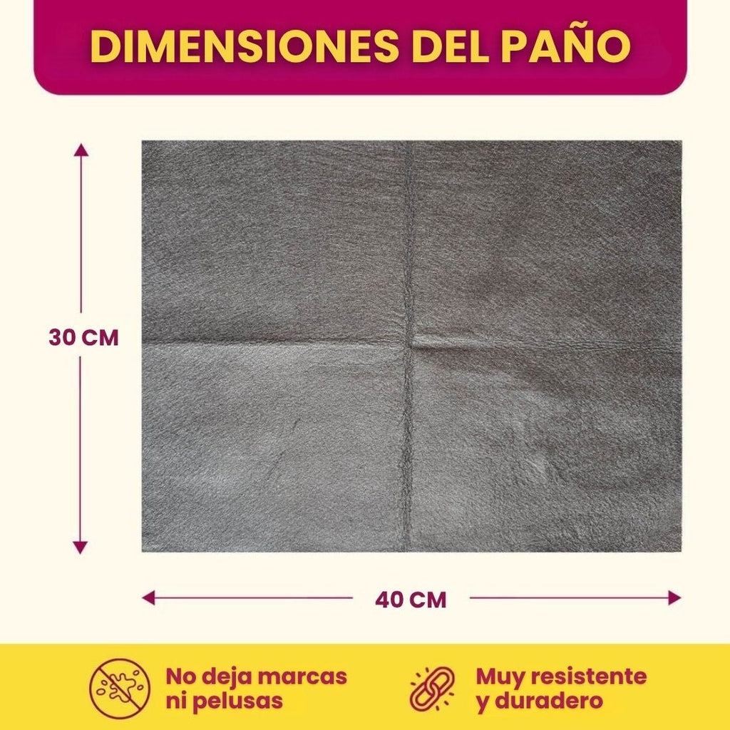 Paños mágicos de microfibra