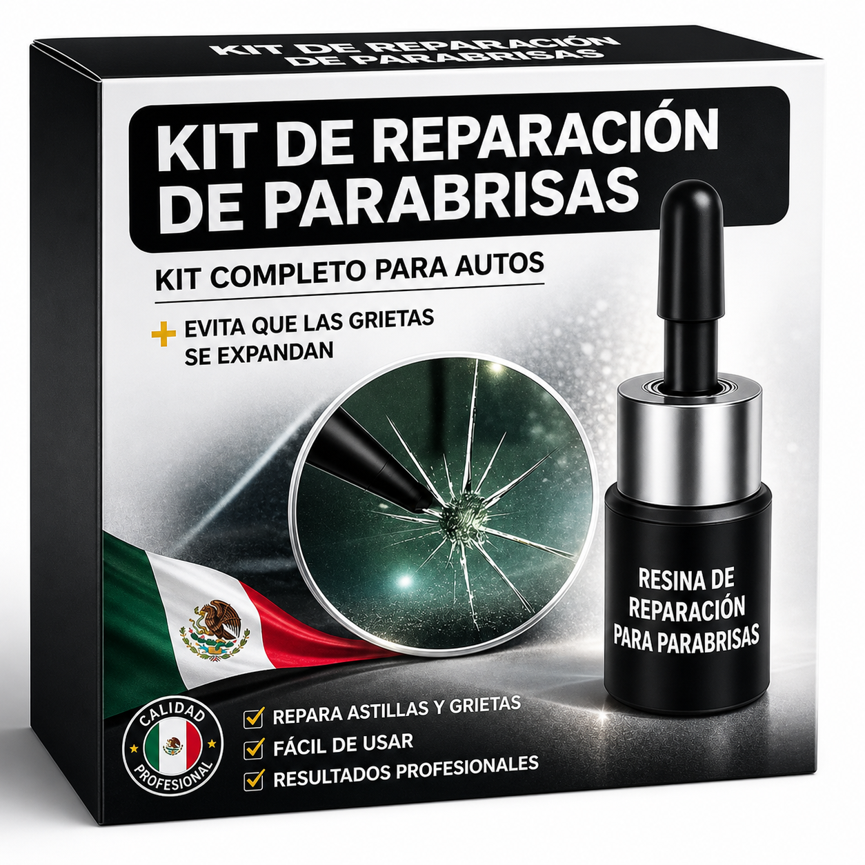 Kit de Reparación de Parabrisas - GlassRepair