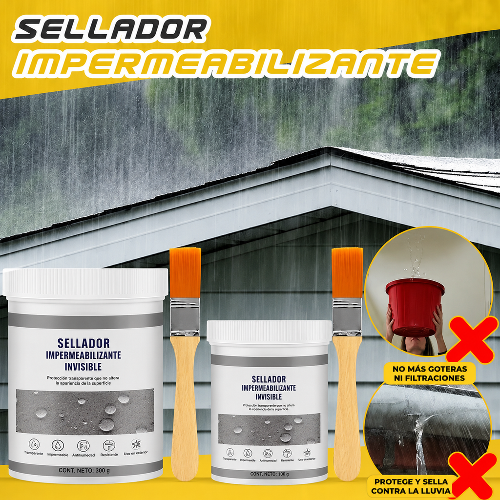 Sellador impermeabilizante para infiltraciones y fugas