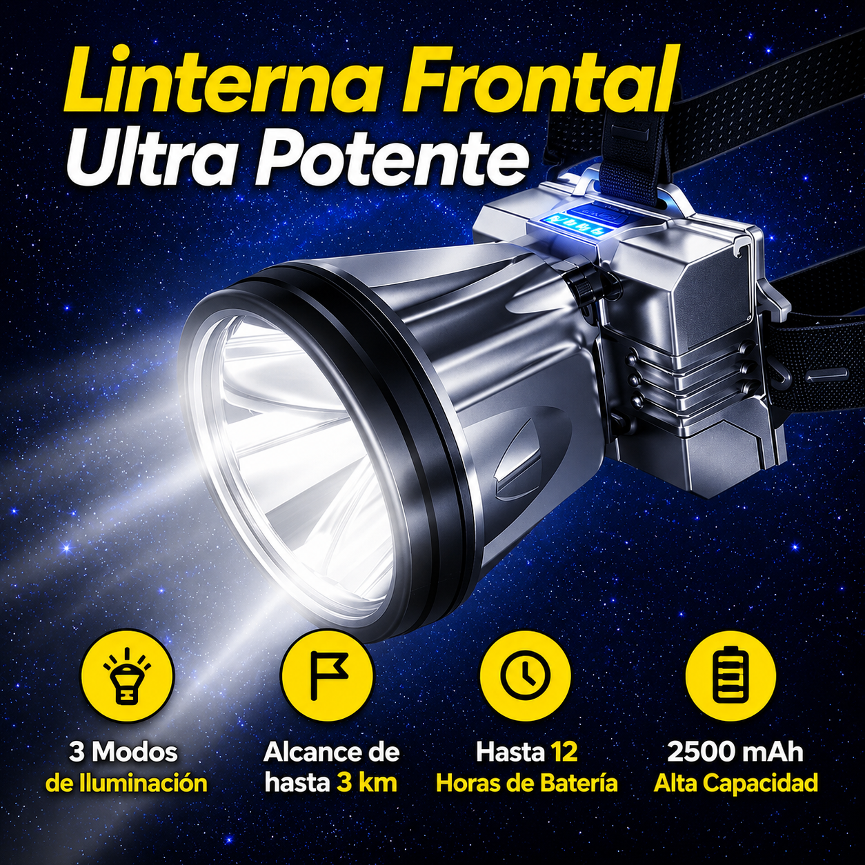 LUX-X: la mejor lámpara manos libres con batería externa integrada para tu celular.
