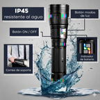 Titanium Pro Ultra Laser — ¡La linterna táctica más poderosa del mundo!
