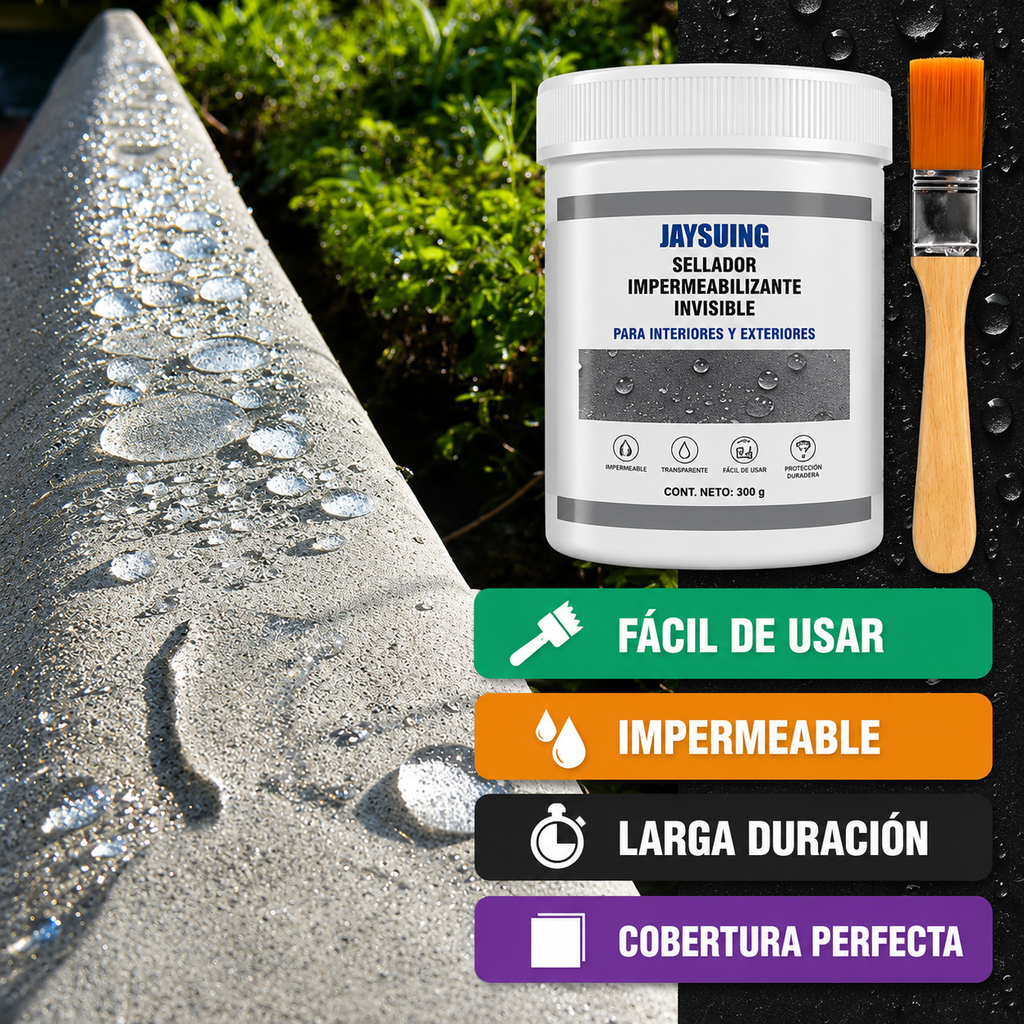 Sellador impermeabilizante para infiltraciones y fugas